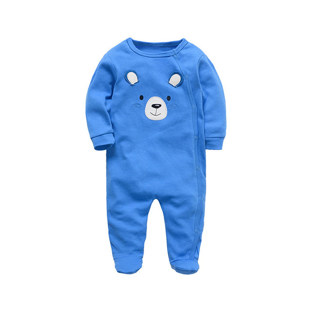 Blue Bear Footed Sleepsuit